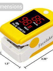 Load image into Gallery viewer, FL400 Pulse Oximeter with Neck/Wrist Cord, Carrying Case and Batteries