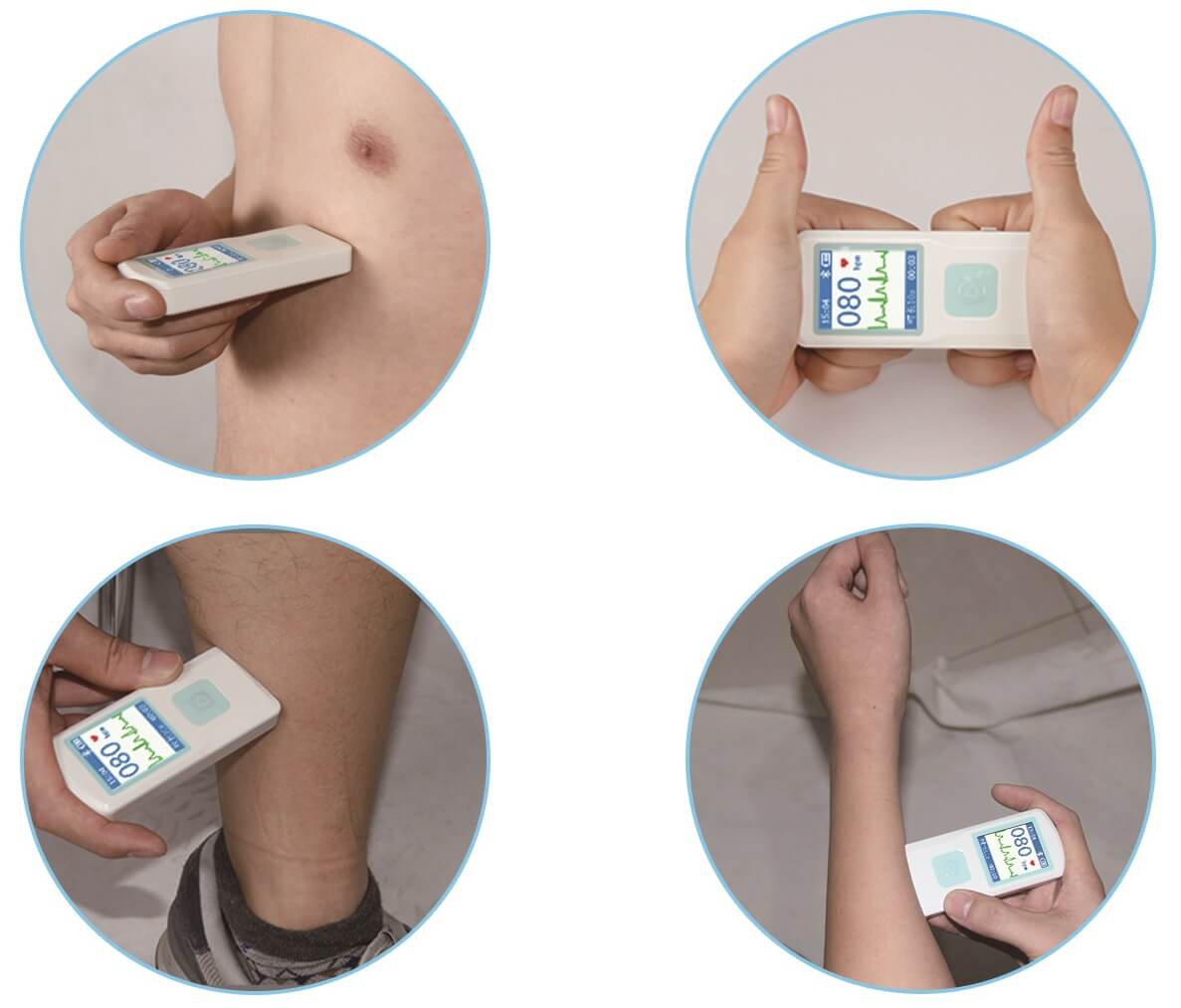 FL10 Portable ECG Monitor with Bluetooth, APP and PC software