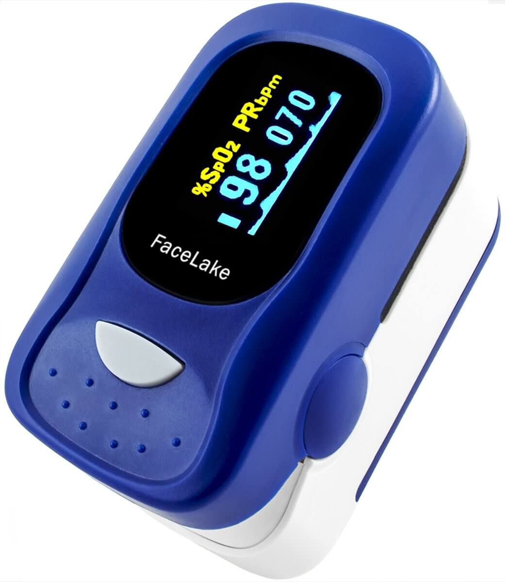 FL100/FL420 Pulse Oximeter with Alarm, Blood Oxygen Monitor