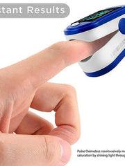 Load image into Gallery viewer, FL350 Pulse Oximeter with Lanyard, Carrying Case & Batteries, Blue