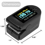 Load image into Gallery viewer, FL350 Pulse Oximeter, with Carrying Case &amp; Batteries, Black
