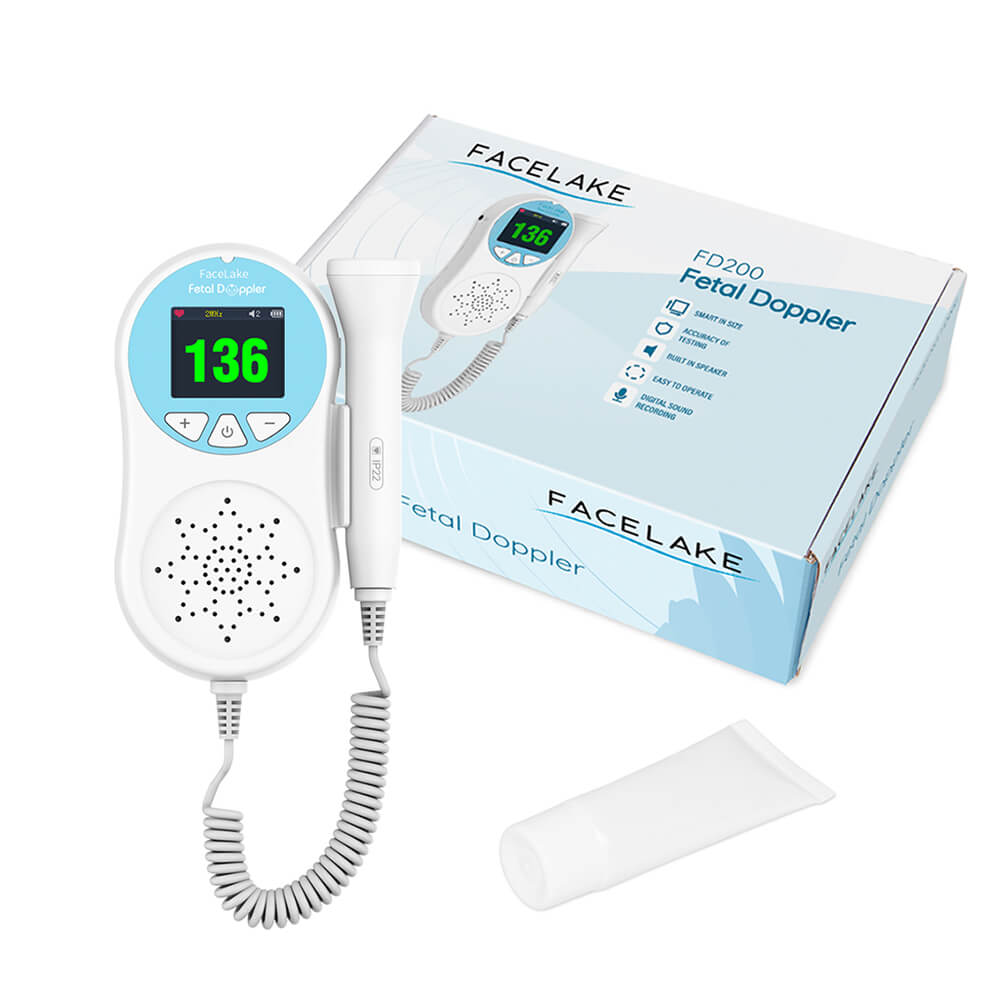 Portable Doppler Fetal Accessories Bag, Home Use Doppler Baby Fetal  Heartbeat Monitor Pregnancy Fetal Doppler Baby Prenatal Heart Rate Detector  Lcd D