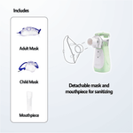 Load image into Gallery viewer, FL800 Intelligent Mesh Nebulizer for Home Breathing Treatment
