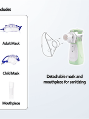 Load image into Gallery viewer, FL800 Intelligent Mesh Nebulizer for Home Breathing Treatment