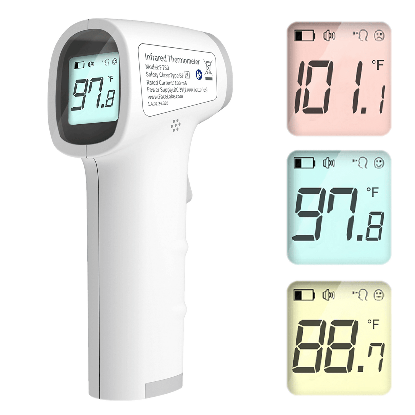 Facelake FT50 Non-Contact Infrared Digital Thermometer