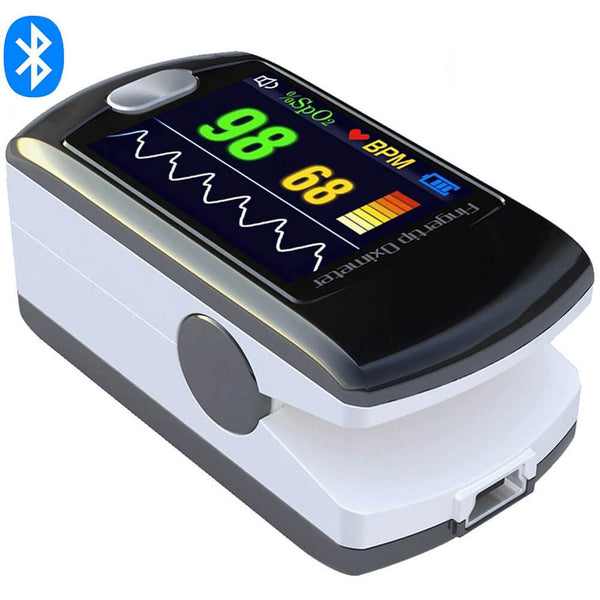 CMS50EW Fingertip Pulse Oximeter with Alarm/Bluetooth
