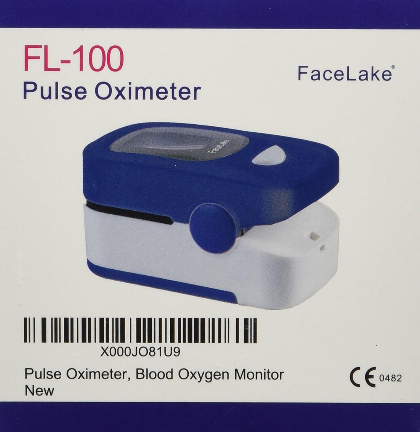 FL100/FL420 Pulse Oximeter with Alarm, Blood Oxygen Monitor