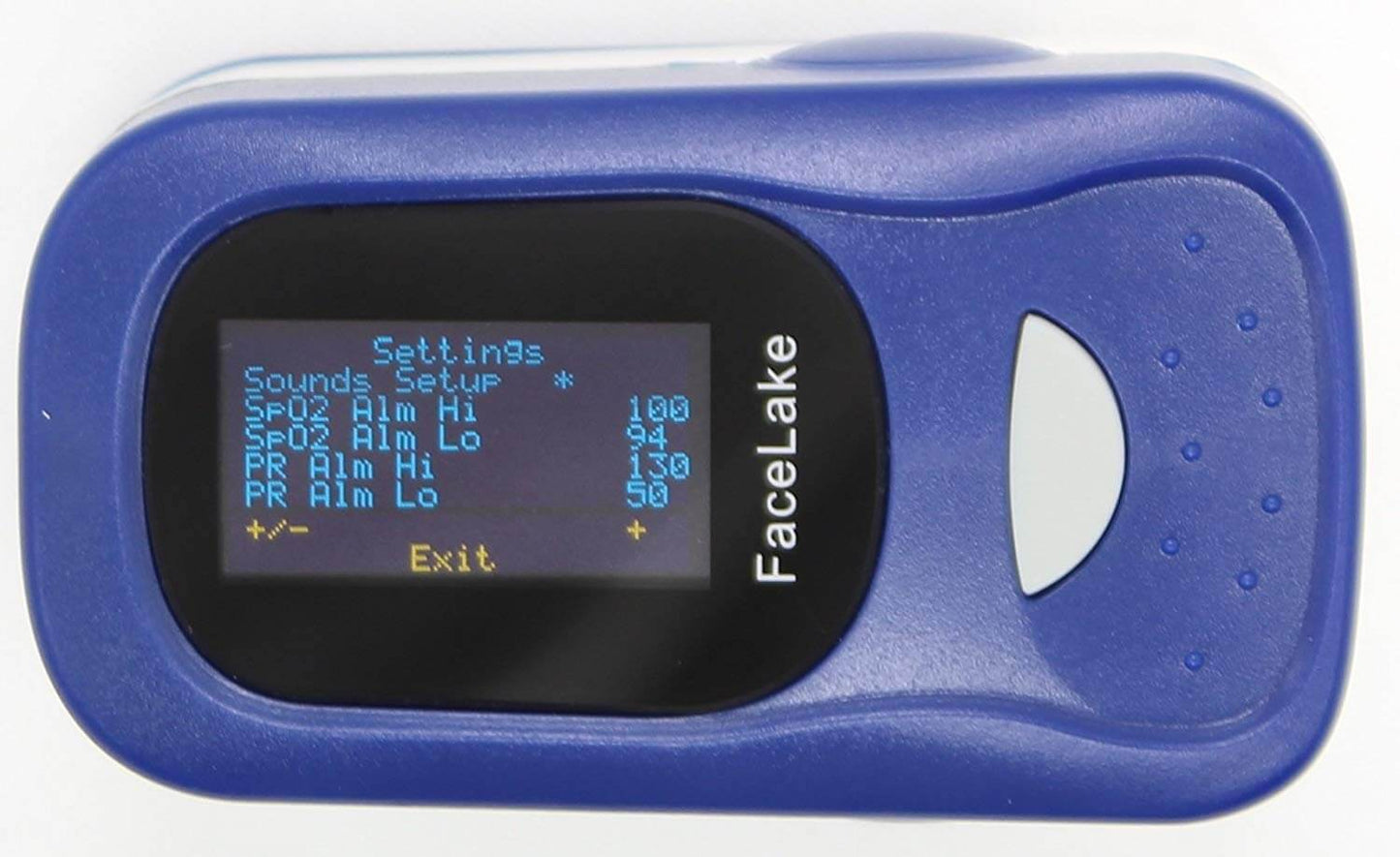 FL100/FL420 Pulse Oximeter with Alarm, Blood Oxygen Monitor