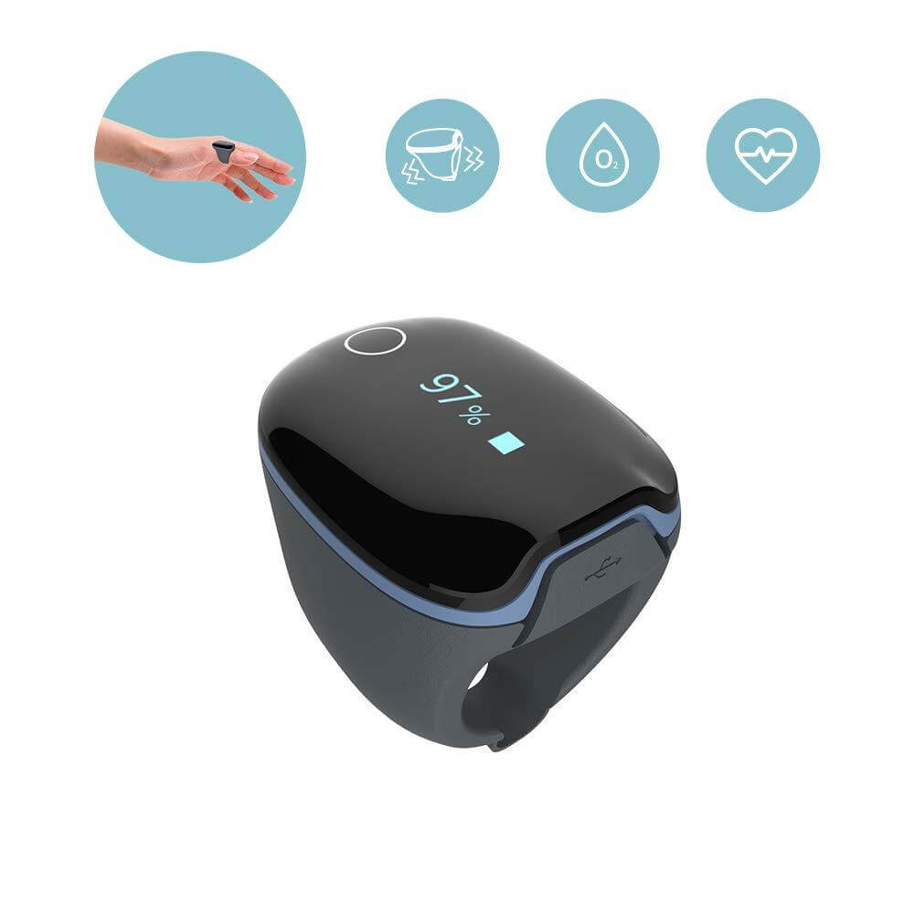 FL340 Pulse Oximeter with APP & PC Software, Vibration Notification ...