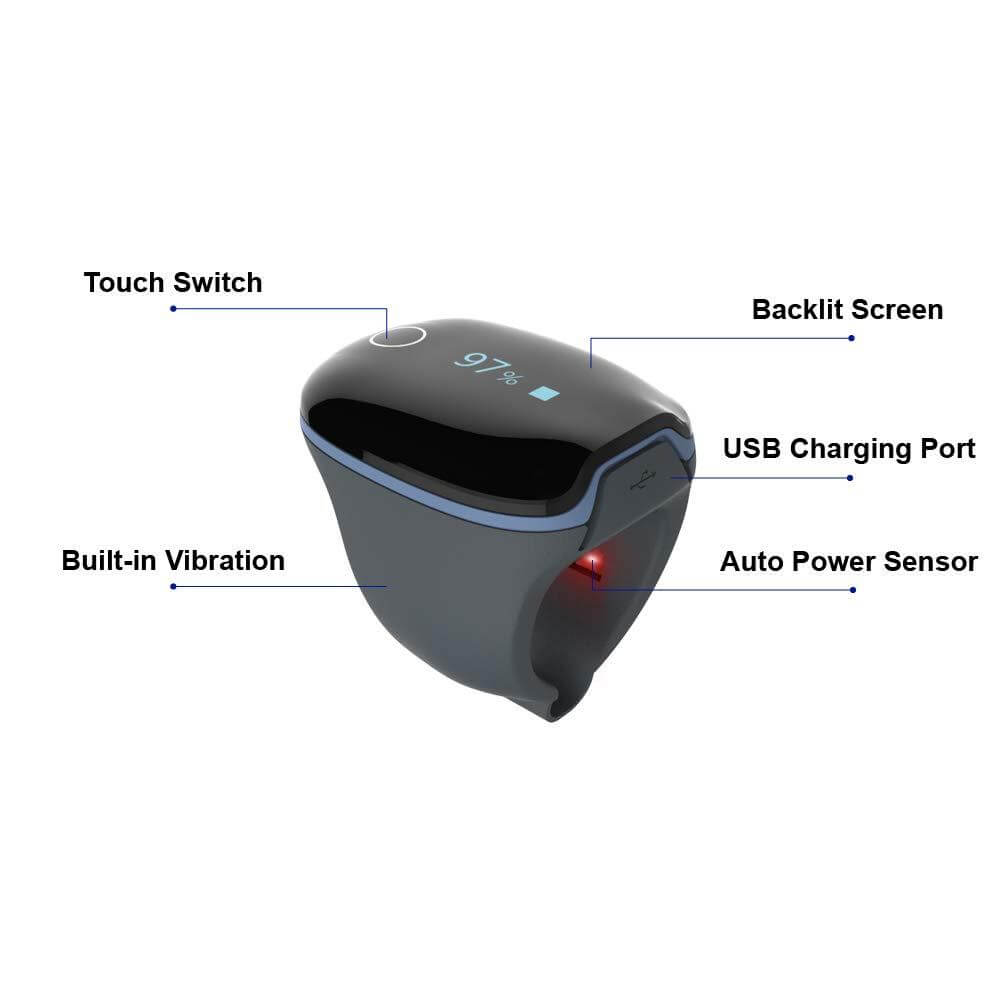 FL340 Pulse Oximeter with APP & PC Software, Vibration Notification FL340 Pulse Oximeter with APP & PC Software, Vibration Notification