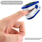 Load image into Gallery viewer, FL350 Pulse Oximeter with Lanyard, Carrying Case &amp; Batteries, Blue
