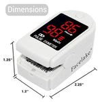 Load image into Gallery viewer, FL400 Pulse Oximeter with Carrying Case, Batteries, Lanyard, White, FDA 510(k) cleared

