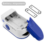 Load image into Gallery viewer, FL400 Pulse Oximeter with Neck/Wrist Cord, Carrying Case and Batteries, Blue
