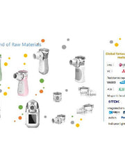 Load image into Gallery viewer, FL800 Intelligent Mesh Nebulizer for Home Breathing Treatment