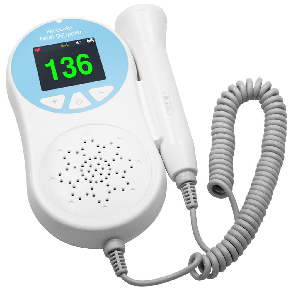 Baby Heartbeat Monitor Portable Doppler Fetal Pregnancy Monitor