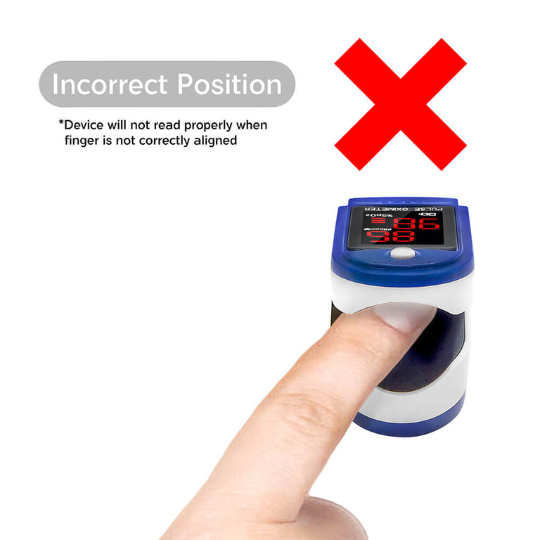 FL400 Pulse Oximeter with Neck/wrist Cord, Carrying Case and Batteries