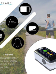 Load image into Gallery viewer, CMS50EW Fingertip Pulse Oximeter with Alarm/Bluetooth