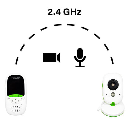 FL602 Video Baby Monitor with Night vision, Two Way Talk