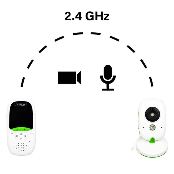 FL602 Video Baby Monitor with Night vision, Two Way Talk